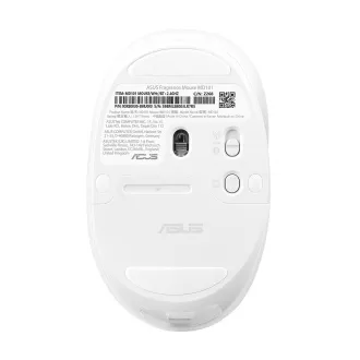 ASUS mirisni miš MD101/Ergonomski/Optički/2400 DPI/USB+BT/Bijeli