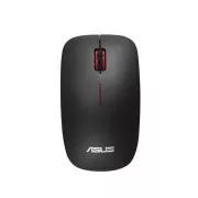 ASUS WT300/Putovanje/Optički/1600 DPI/Bežični USB/Crno-crvena