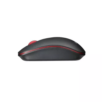 ASUS WT300/Putovanje/Optički/1600 DPI/Bežični USB/Crno-crvena