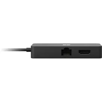 Microsoft Surface USB-C Travel Hub, crni