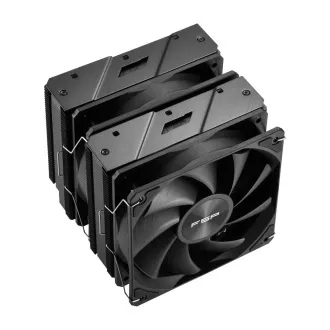 FSP MP7-B dvostruki hladnjak za CPU, 120 mm FDB ventilator, crni