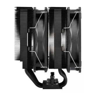 FSP MP7-B dvostruki hladnjak za CPU, 120 mm FDB ventilator, crni