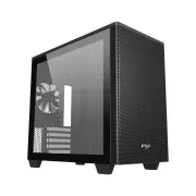 FSP CST360B/Micro Tower/Prozirno/Crno