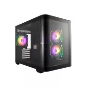 FSP S380-BA/Micro ATX/Prozirno/Crna