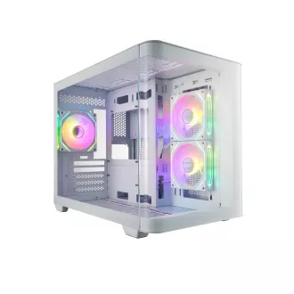 FSP S380-WA/Micro ATX/Prozirno/Bijelo