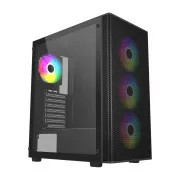 FSP M220/Midi Tower/Prozirno/Crno