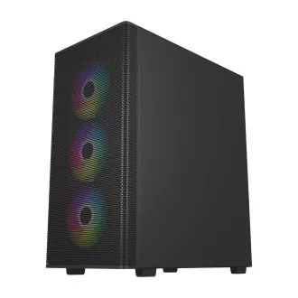 FSP M220/Midi Tower/Prozirno/Crno
