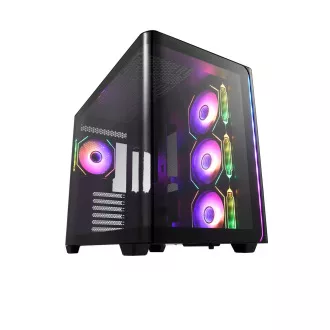 FSP M580-BA/Midi Tower/Prozirno/Crno
