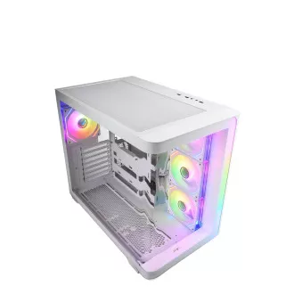 FSP M580-WA/Midi Tower/Prozirno/Bijelo