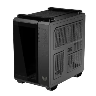 ASUS kućište GT502 HORIZON CRNO, ARGB, KALJENO STAKLO