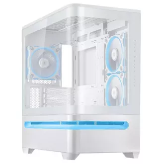 ASUS kućište PRIME AP202 TG ARGB VENTILATORI bijelo