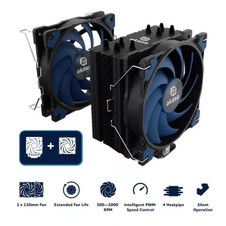 AKASA hladnjak za CPU - Alucia paket
