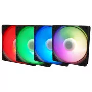 SCYTHE KF1225FD12AR-P Kaze Flex 120mm ARGB PWM ventilator, 300-1200RPM