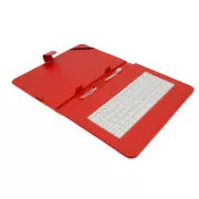 AIREN AiTab kožna torbica 4 s USB tipkovnicom 10" CRVENA (CZ/SK/DE/UK/US... raspored)