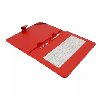 AIREN AiTab kožna torbica 4 s USB tipkovnicom 10" CRVENA (CZ/SK/DE/UK/US... raspored)