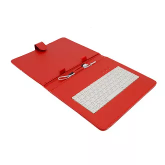 AIREN AiTab kožna torbica 3 s USB tipkovnicom 9,7" CRVENA (CZ/SK/DE/UK/US... raspored)