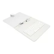 AIREN AiTab kožna torbica 3 s USB tipkovnicom 9,7" BIJELA (CZ/SK/DE/UK/US... raspored)