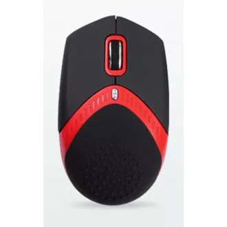 AMEI AM-M101R/Ergonomski/Optički/1600 DPI/Žični USB/Crno-crveni