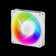 ARCTIC P12 Pro A-RGB (bijeli) - 120 mm A-RGB PWM ventilator s razdjelnikom kabela