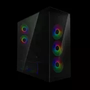 ARCTIC Xtender (crni) crni prozor s GPU-om