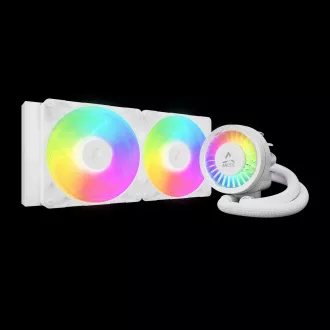 ARCTIC Liquid Freezer III Pro 280 A-RGB (bijela) - Višekompatibilni all-in-one CPU vodeni hladnjak s A