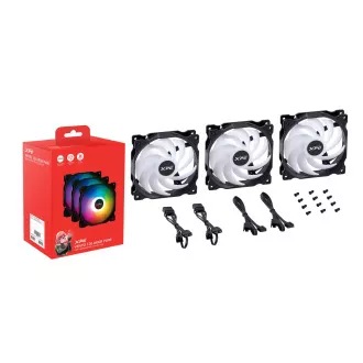 Adata XPG Vento 120 mm ventilator ARGB crni PWM 3 pakiranja