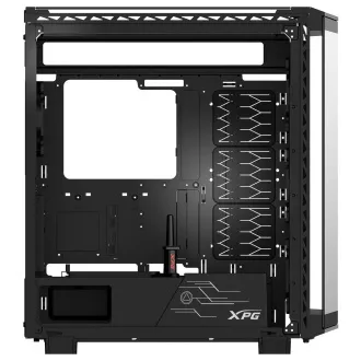 Adata XPG BATTLECRUISER II/Midi Tower/Transpar./Crna