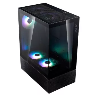 Adata XPG INVADER X MINI/Midi Tower/Transpar./Crna