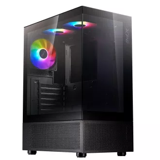 Adata XPG INVADER X MINI/Midi Tower/Transpar./Crna