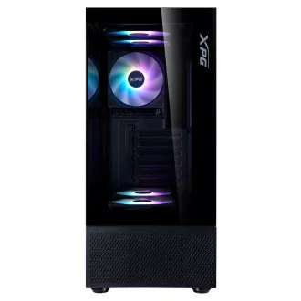 Adata XPG INVADER X MINI/Midi Tower/Transpar./Crna