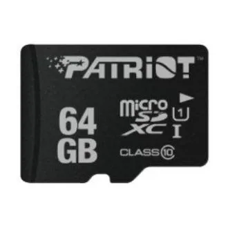 Patriot/micro SDXC/64GB/UHS-I U1 / Klasa 10 Patriot/micro SDXC/64GB/UHS-I U1 / Klasa 10