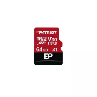 Patriot V30 A1/micro SDXC/64GB/UHS-I U3 / Adapter klase 10/+