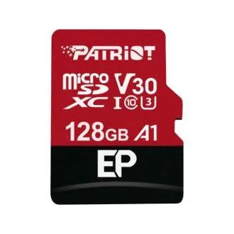 Patriot V30 A1/micro SDXC/128GB/UHS-I U3 / Adapter klase 10/+ Patriot V30 A1/micro SDXC/128GB/UHS-I U3 / Adapter klase 10/+