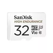 SanDisk High Endurance/micro SDHC/32GB/UHS-I U3 / adapter klase 10/+