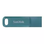 SanDisk Ultra Dual Drive Go/256GB/USB 3.2/USB-A + USB-C/plavi