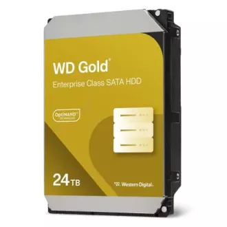 Tvrdi disk 24TB WD242KRYZ zlatni