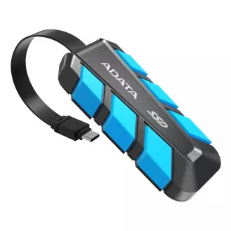 ADATA SC740/500GB/SSD/Vanjski/Plavi/5R