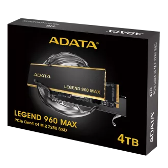 ADATA LEGEND 960 MAX/4TB/SSD/M.2 NVMe/Crna/Hladnjak/5R