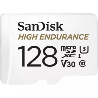SanDisk High Endurance microSDXC 128GB + adapter