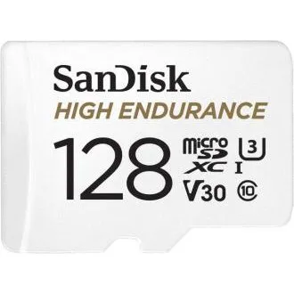 SanDisk High Endurance microSDXC 128GB + adapter