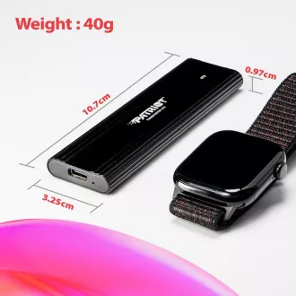 Patriot TRANSPORTER Lite/512GB/SSD/Vanjski/Crni/3R