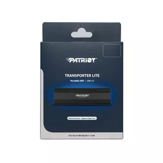 Patriot TRANSPORTER Lite/512GB/SSD/Vanjski/Crni/3R