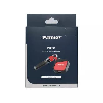 Patriot PDP31/2TB/SSD/Vanjski/0/Crveni/3R