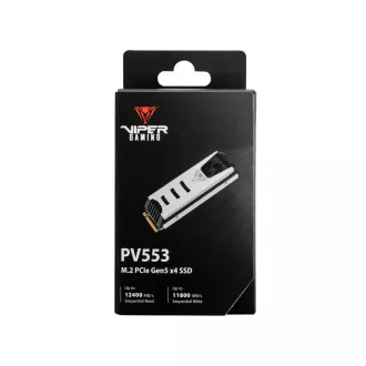 PATRIOT VIPER PV553/2TB/SSD/M.2 NVMe/Srebrni/Hladnjak/5R