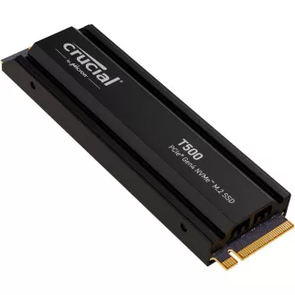 Crucial T500/1TB/SSD/M.2 NVMe/Crna/Hladnjak/5R Crucial T500/1TB/SSD/M.2 NVMe/Crna/Hladnjak/5R