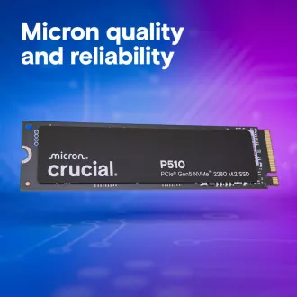 Crucial P510/2TB/SSD/M.2 NVMe/Crna/5R Crucial P510/2TB/SSD/M.2 NVMe/Crna/5R