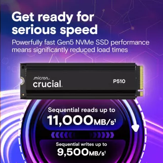 Crucial P510/2TB/SSD/M.2 NVMe/Crna/Hladnjak/5R