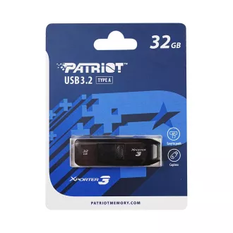 Patriot Xporter 3 Slider/32GB/USB 3.2/USB-A/Crna Patriot Xporter 3 Slider/32GB/USB 3.2/USB-A/Crna