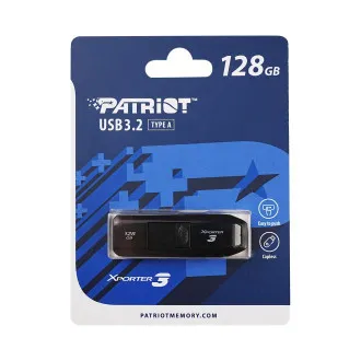 Patriot Xporter 3 Slider/128GB/USB 3.2/USB-A/Crna