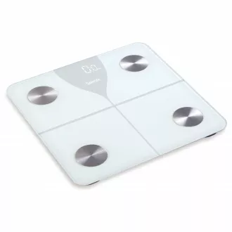 Salente SlimFit, pametna osobna dijagnostička fitness vaga, Bluetooth, bijela